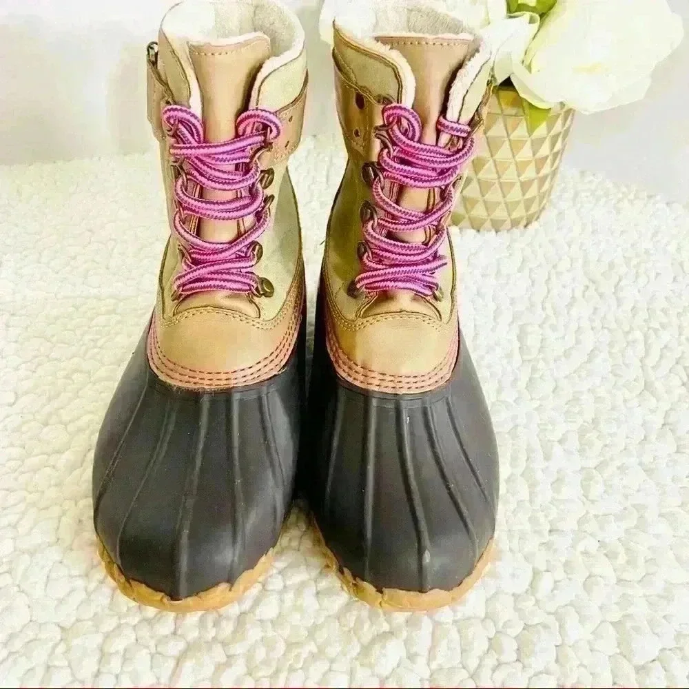 ESpirit Girls Rubber Rain Winter Duck Boots Size 3M